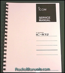 Icom IC-R72 Service Manual Icom IC-R72 Service Manual